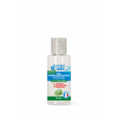 Gel Hydroalcoolique Mains Aloe Vera, 30ml