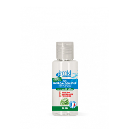 Gel hydroalcoolique mains aloe vera, 30ml