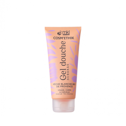 Cosm'Ethik Gel Douche Surgras Pêche, 200ml