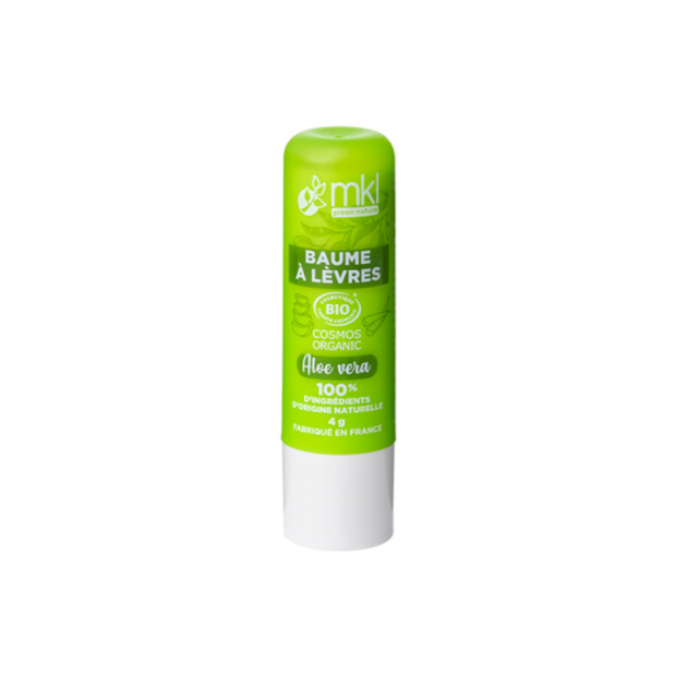 Baume Lèvres Bio Nourrissant Aloe Vera, 4G
