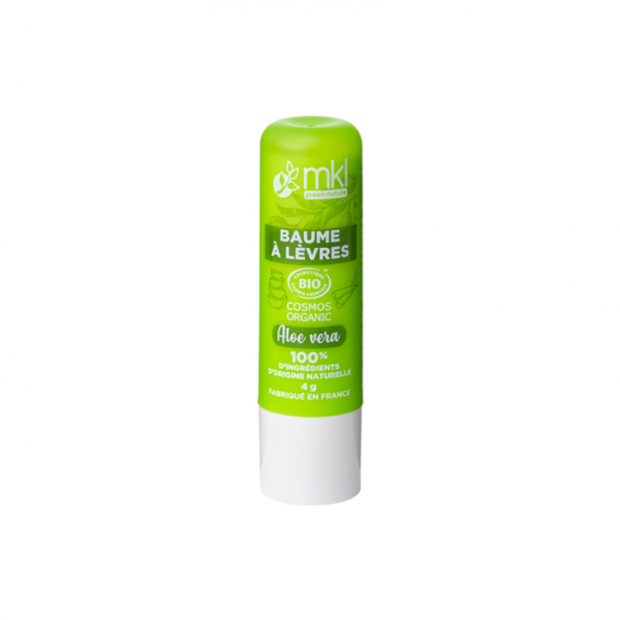 Baume Lèvres Bio Nourrissant Aloe Vera, 4g