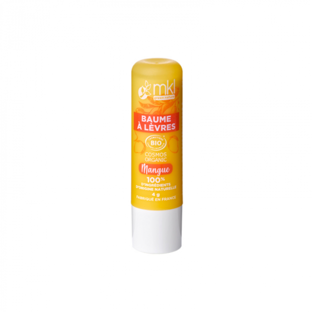 Baume Lèvres Bio Nourrissant Mangue, 4g