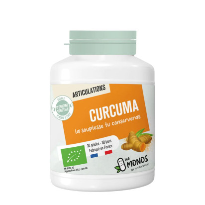 Les Monos Articulations Curcuma Bio, 30 Gélules
