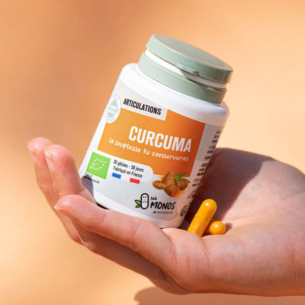 Les Monos Articulations Curcuma Bio, 30 Gélules