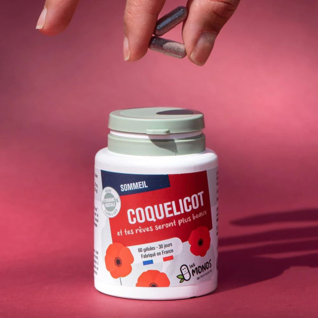 Les Monos Sommeil Coquelicot Bio, 60 Gélules