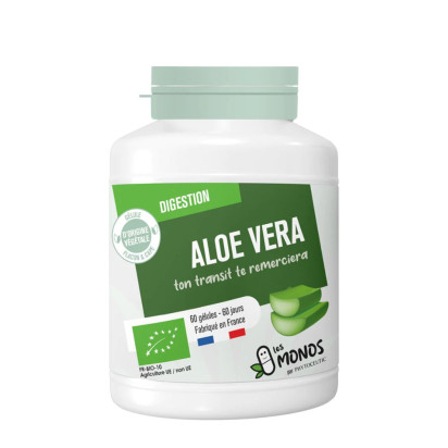 LES MONOS Digestion Aloe Vera Bio, 60 gélules