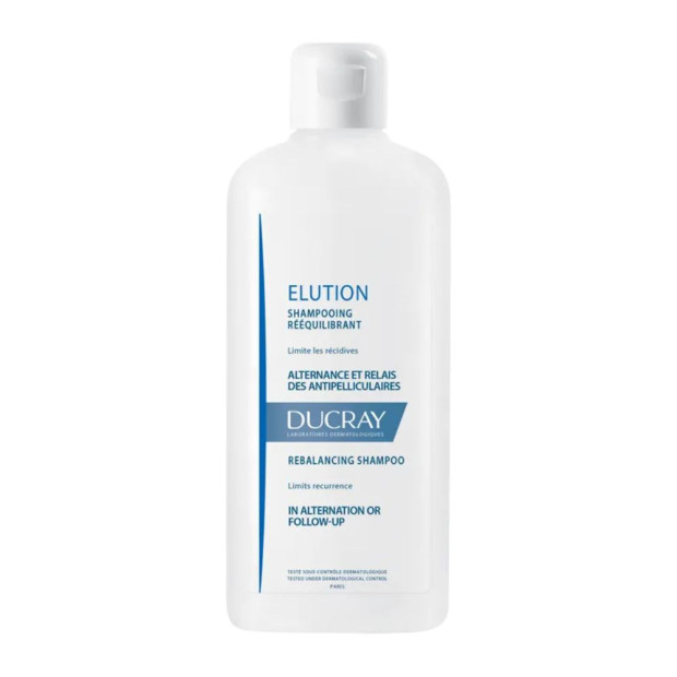 Ducray ELUTION Shampoing Rééquilibrant, 400ml | Parashop.com