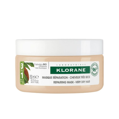 Réparation Masque 3en1 au Beurre de Cupuaçu Bio Cheveux Très Secs, 50ml