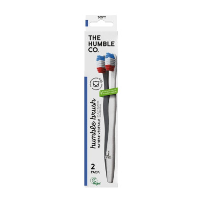 Brosses À Dents Souples Végétales, X2