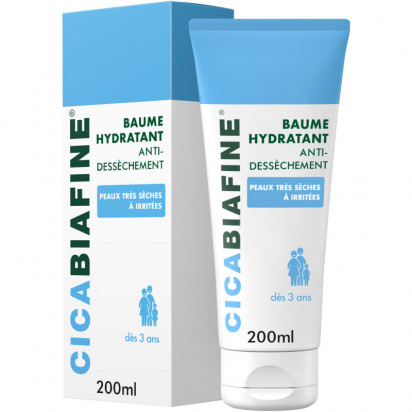 CICABIAFINE Baume Hydratant Corporel Quotidien, 200ml Les Dermocosmétiques de Biafine - Parashop