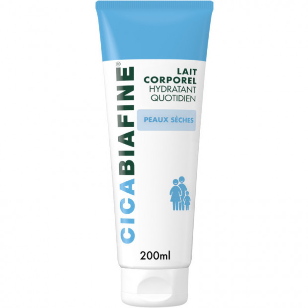 CICABIAFINE Lait Hydratant Corporel Quotidien, 200ml Les Dermocosmétiques de Biafine - Parashop