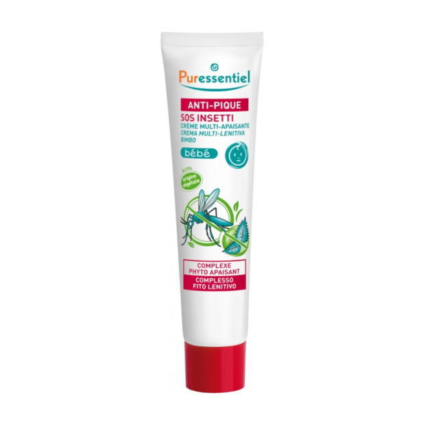 ANTI-PIQUE Crème multi-apaisante bio, 40ml Puressentiel - Parashop