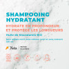 ENERGIE FRUIT Shampoing sans sulfates cheveux abîmés monoï & huile de macadamia bio, 250ml | Parashop.com
