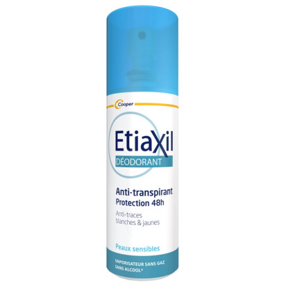 Etiaxil Déodorant Anti-Transpirant 48h, Spray 100ml | Parashop.com