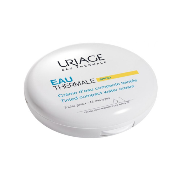 Uriage EAU THERMALE Crème d'eau compacte teintée SPF30 10G | Parashop.com