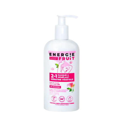 Energie Fruit Masque kératine végétale monoï & huile argan bio, 300ml | Parashop.com