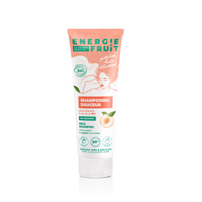 Energie Fruit Shampoing douceur pêche blanche & eau de riz, 250ml | Parashop.com